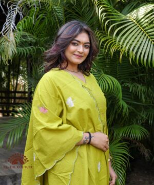 lemon cotton three piece