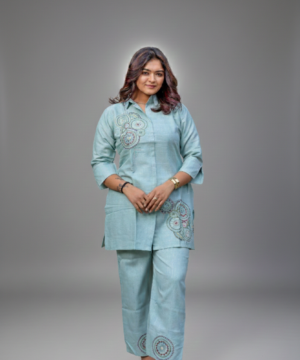 Party Wear Ocean Cord Set